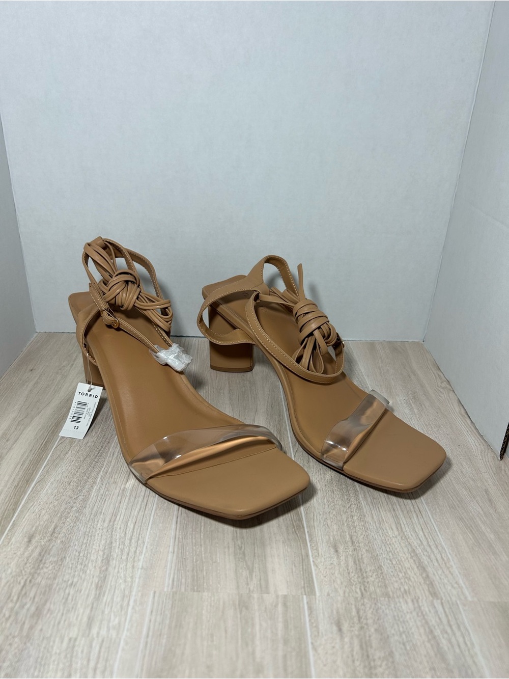 Torrid | Wrap Heel Square Toe Block Heel Strappy Sandal 13WW